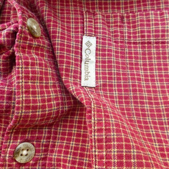 Columbia long sleeve button down flannel L - Picture 4 of 6
